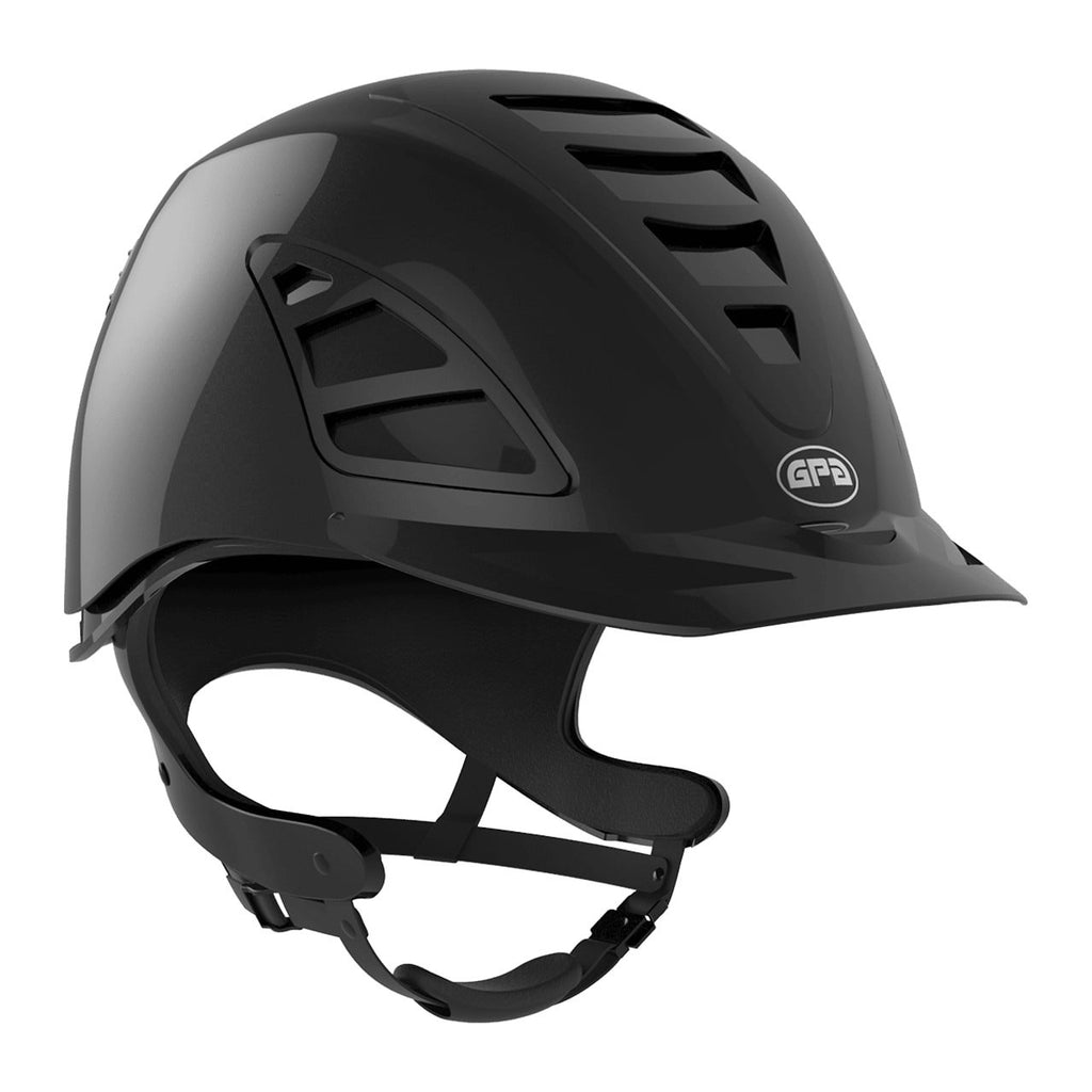 GPA Helmet 4S Speed Air TLS Black Shiny