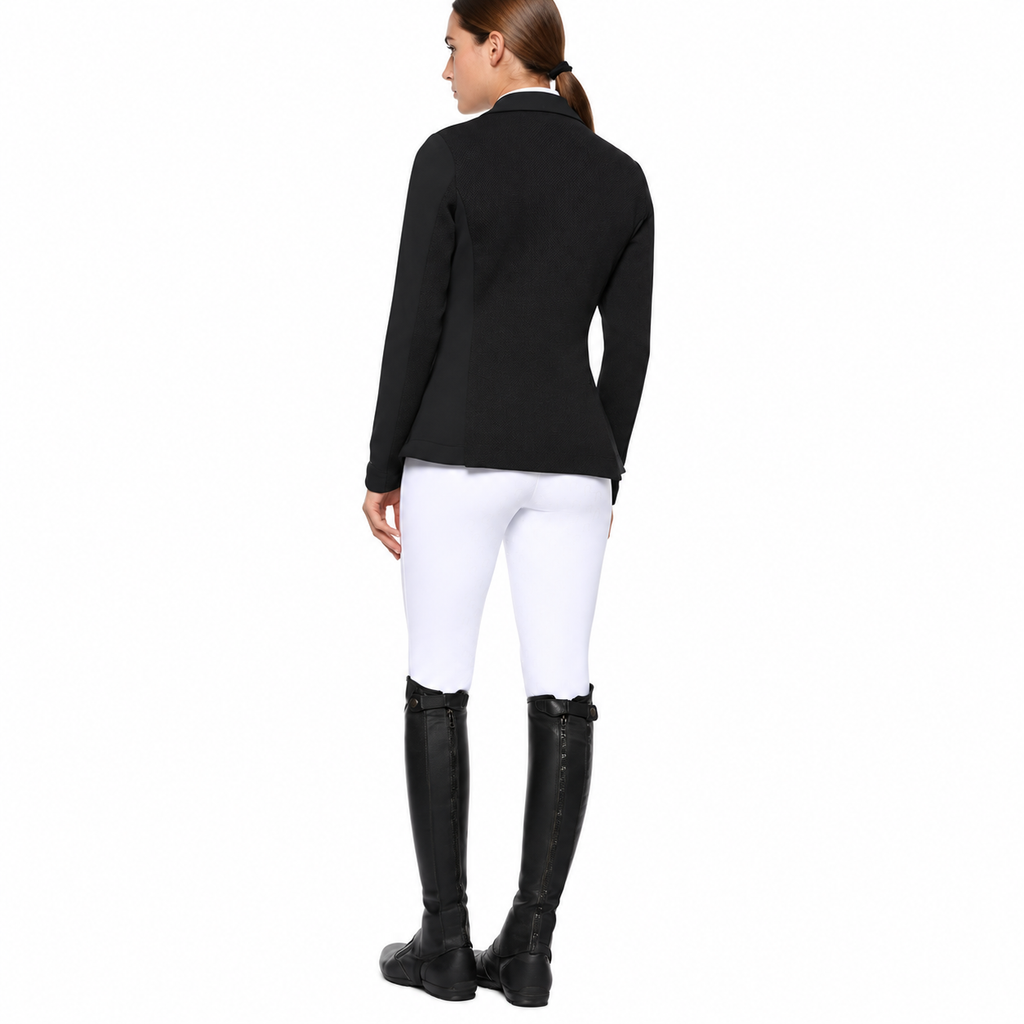 Cavalleria Toscana R-evo Light Zip Wedstrijdjas Dames Zwart