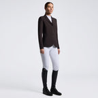 Cavalleria Toscana R-evo Light Zip Reitjacke Damen Espresso