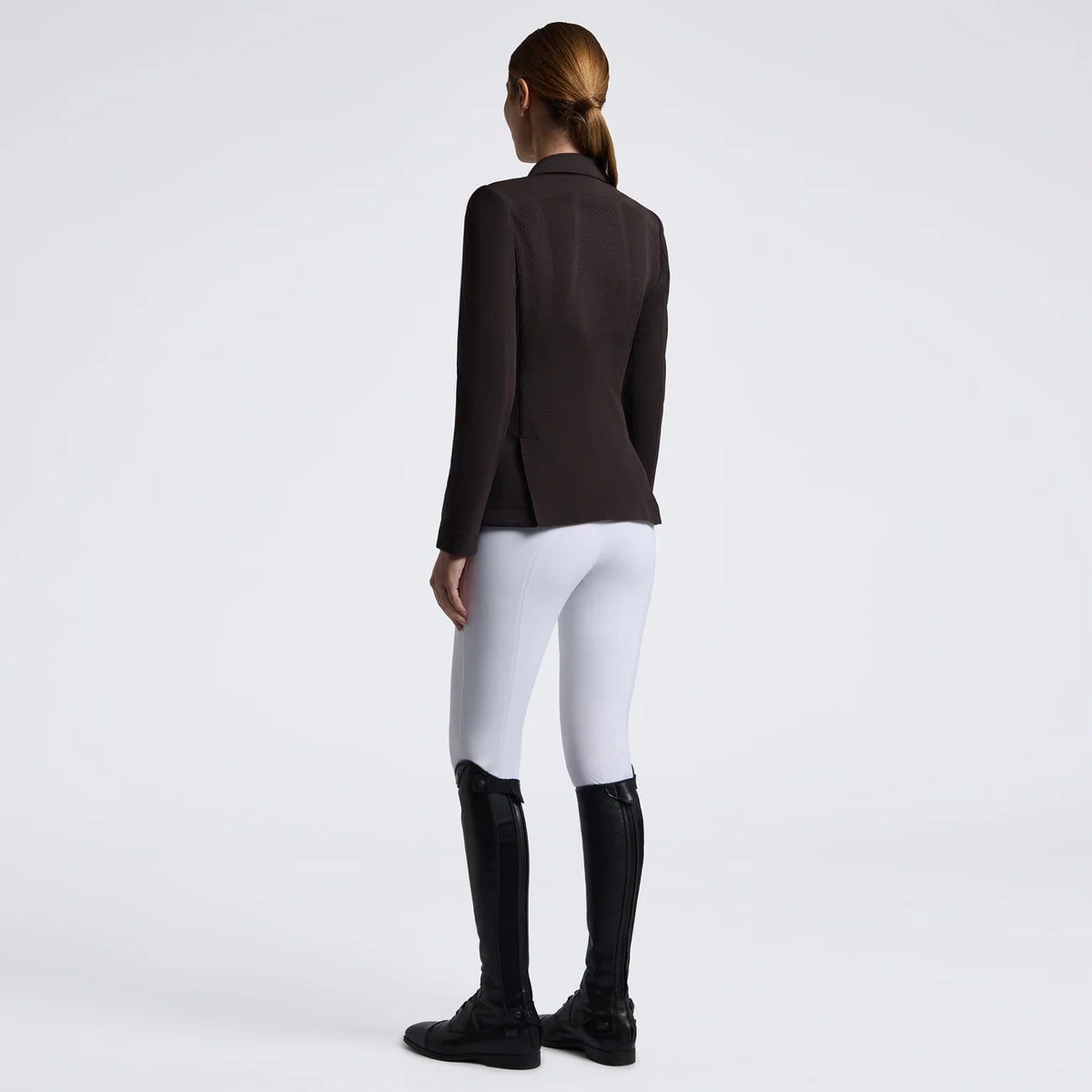 Cavalleria Toscana R-evo Light Zip Reitjacke Damen Espresso