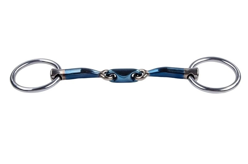 loose ring bradoon elliptical 12 mm