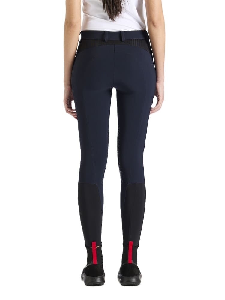 Ribbed JUMP BREECHES-back-navy blue 200