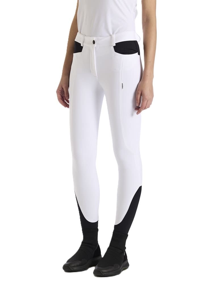 Ribbed JUMP BREECHES-front-navy blue 200 (2)