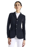 Ribbed SHOW JACKET-front2-navy blue 200