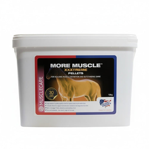 Equine America More Muscle Xxxtreme Pellets 10kg