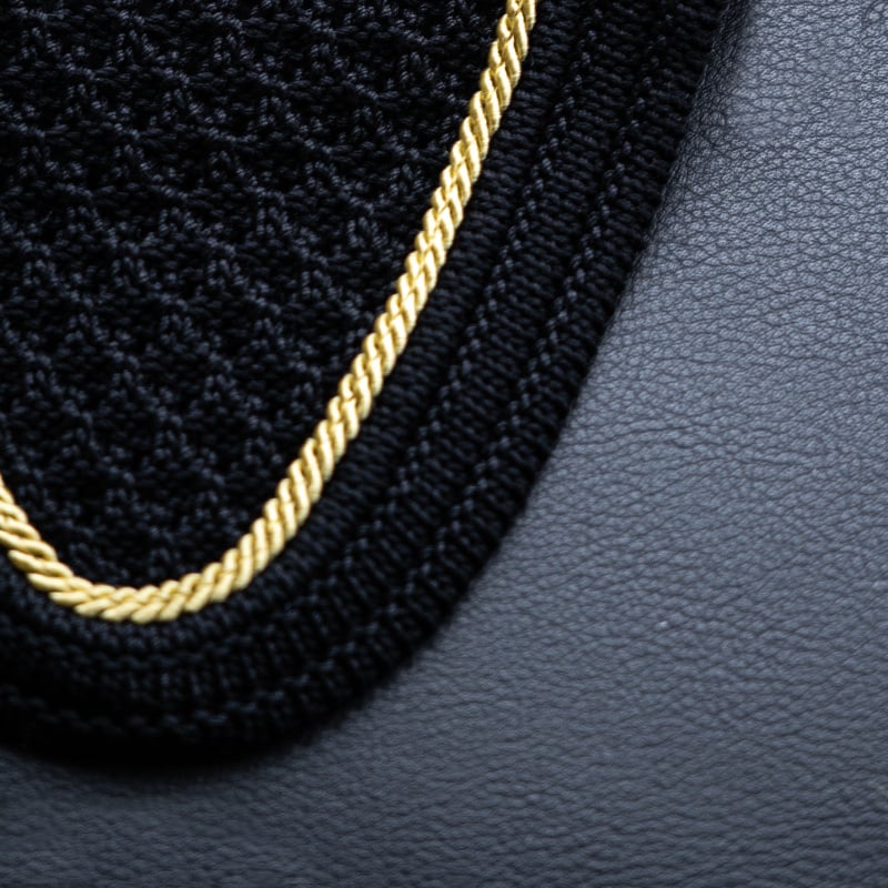 Zwart goud zwart rand